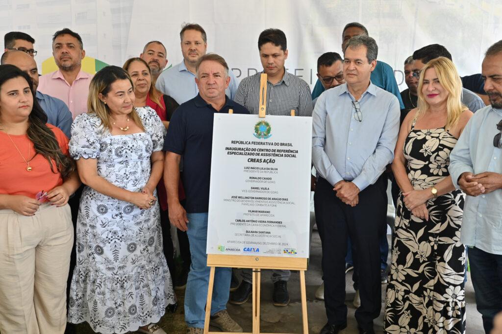 Prefeito Vilmar e Sulnara inauguram Creas do Jardim Maranata