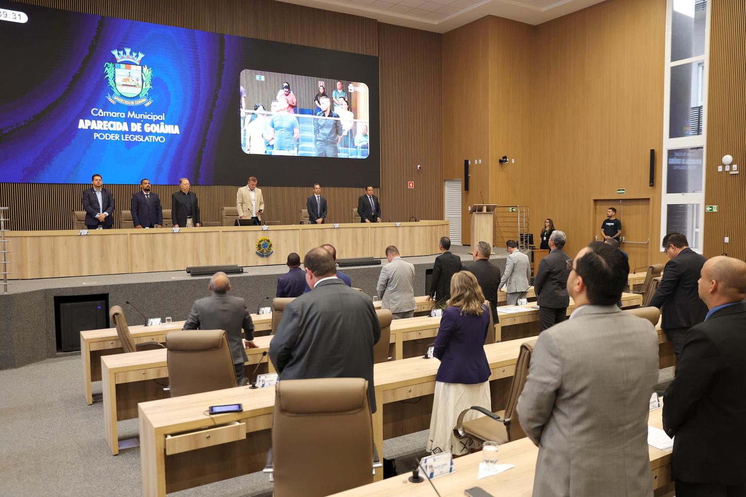 Câmara de Aparecida realiza primeira Sessão Ordinária de 2025