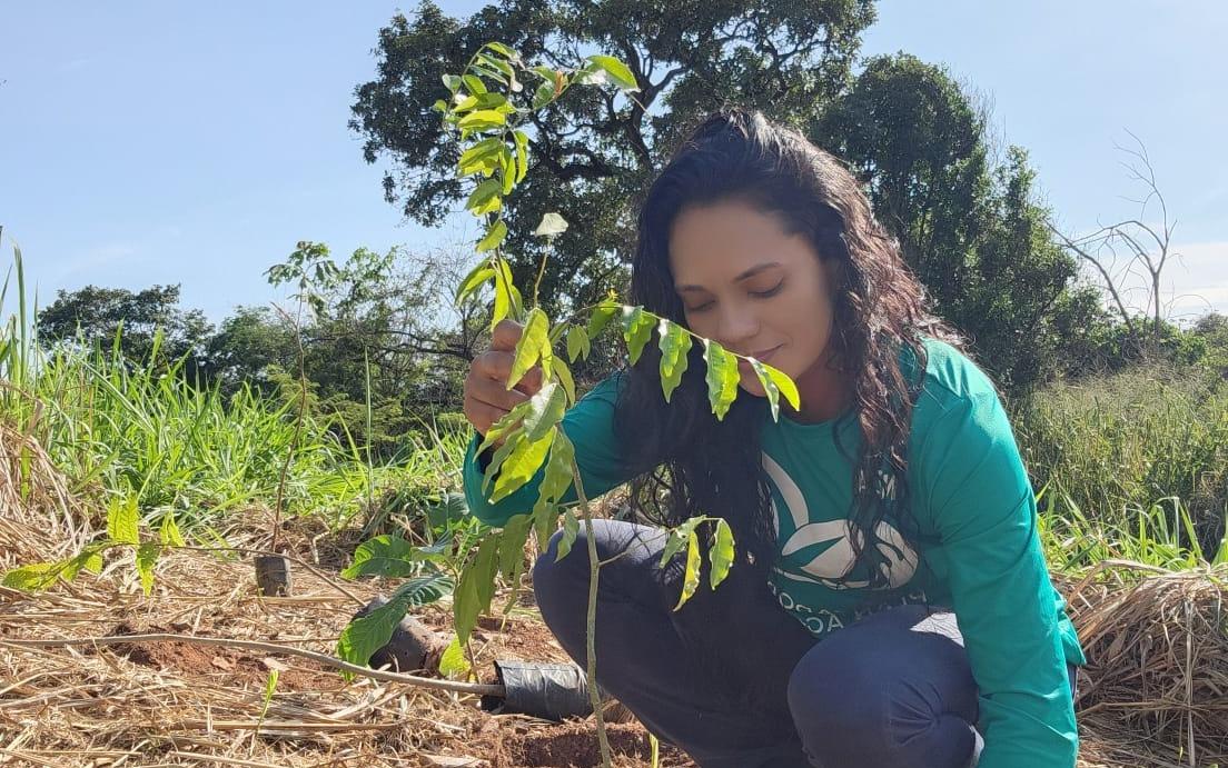 Plantadores de Água realizam plantio em área pública de Goiânia