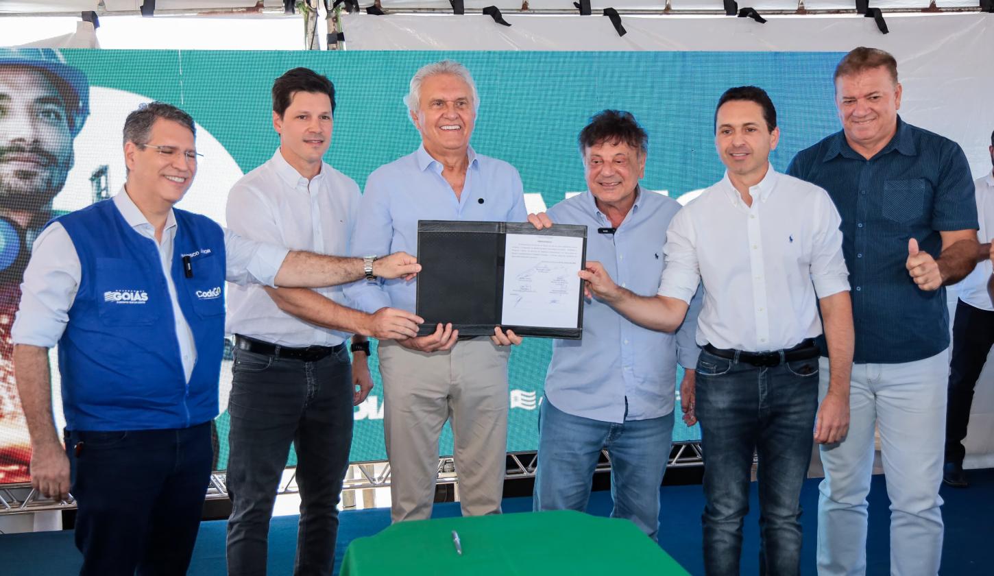 Caiado lança edital para empresas se instalarem no novo polo industrial em Aparecida