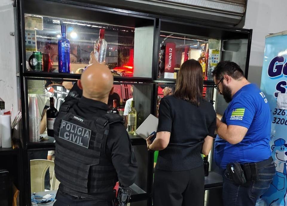 Operação apreende mais de 7 mil bebidas em Goiás