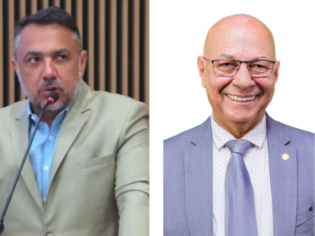 André Fortaleza agradece ao deputado Prof. Alcides pelo dinheiro que custeou reconstrução da Praça do Cruzeiro