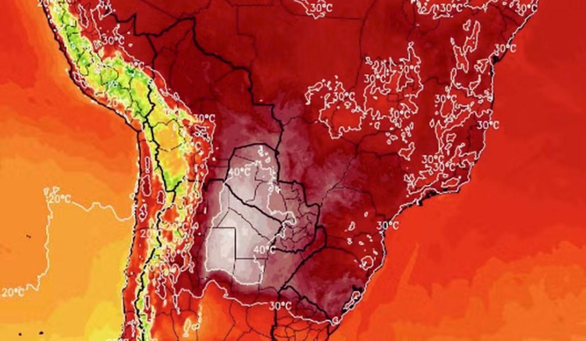 Bolha de calor pressiona o Brasil e eleva risco de temperaturas acima de 40°C