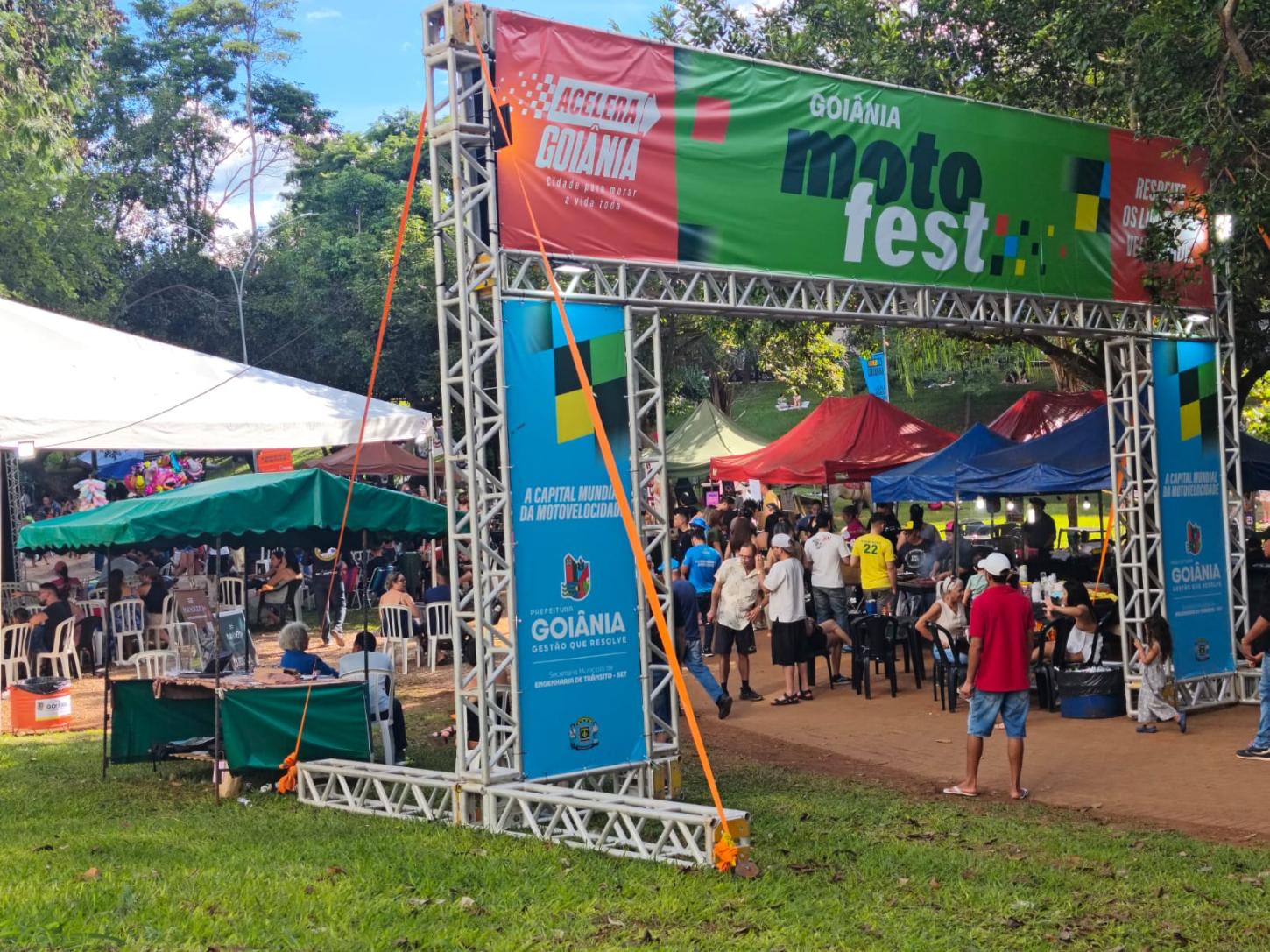 Acelera Goiânia mobiliza multidão, motoclubes e cultura nos parques com MotoFest durante o MotoGP