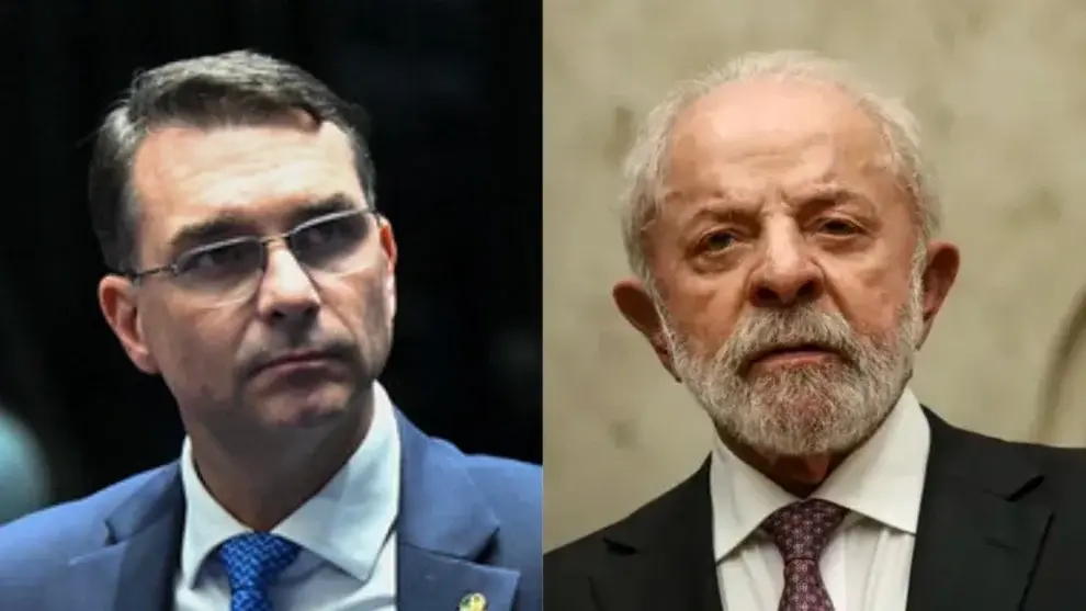 Pesquisa aponta empate entre Lula e Flávio Bolsonaro em possível 2º turno