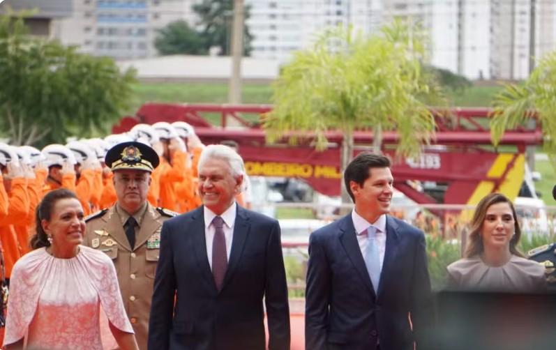 Caiado deixa governo e Daniel Vilela assume comando de Goiás