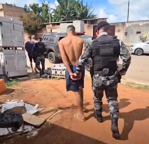 Choque prende suspeitos de homicídio em menos de 24 horas em Valparaíso de Goiás