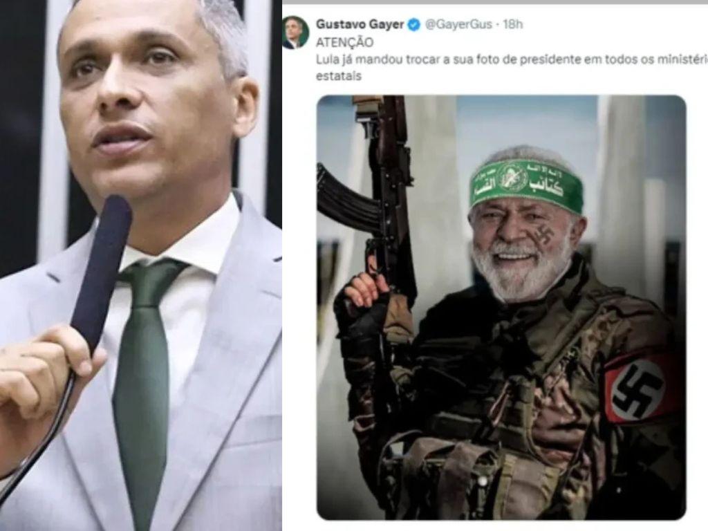 STF torna Gustavo Gayer réu em ação por postagem contra Lula