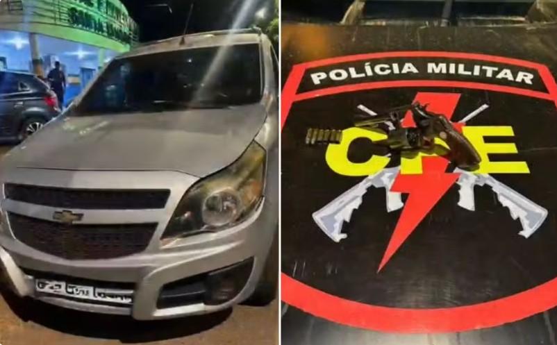 Suspeito de tentar matar esposa e manter enteados em cárcere morre após confronto com policiais em Goiás