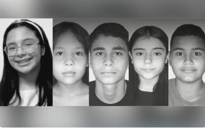 Cinco estudantes morrem em acidente entre van escolar e carreta na GO-518