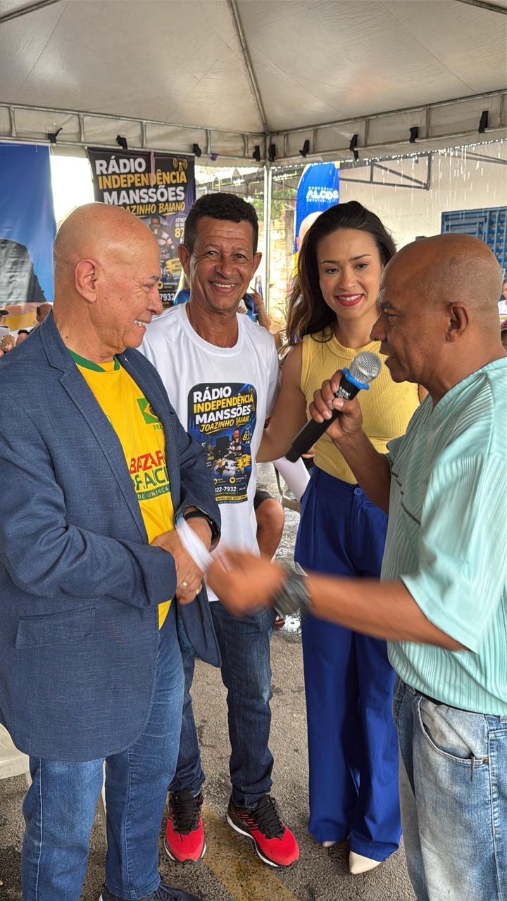 Deputado federal Professor Alcides participa de inauguração da Rádio Independência Mansões em Aparecida de Goiânia