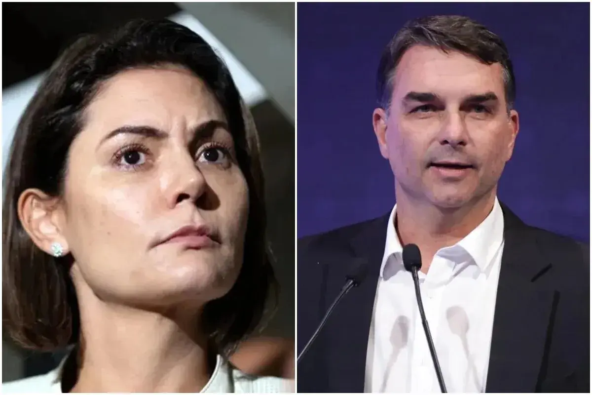 Michele Bolsonaro diz ter sido desrespeitada e maltratada por Flávio Bolsonaro em uma ligação por conta do apoio do PL no Ceará