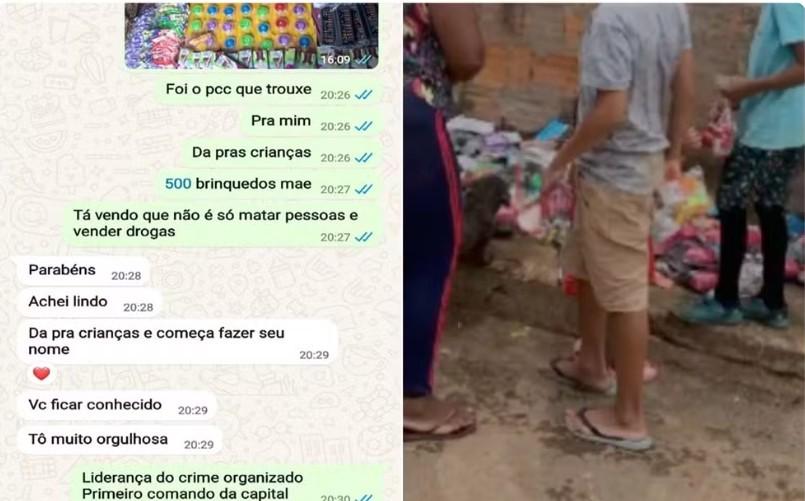 Operação mira grupo ligado ao PCC suspeito de monitorar policiais e distribuir presentes para crianças no Entorno do DF