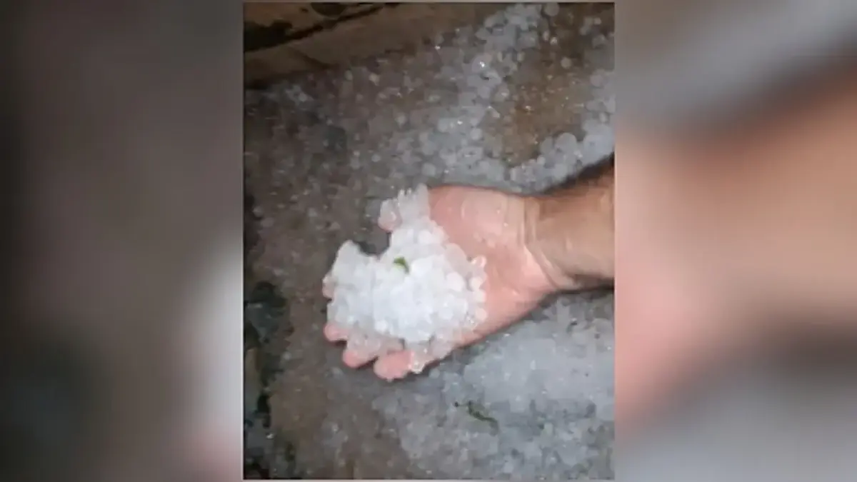 Tempestade com granizo atinge Goiânia e Jardim Guanabara tem maior volume de chuva