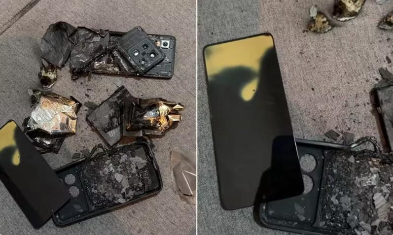 Celular explode no colo de adolescente e provoca queimadura durante uso em Goiás