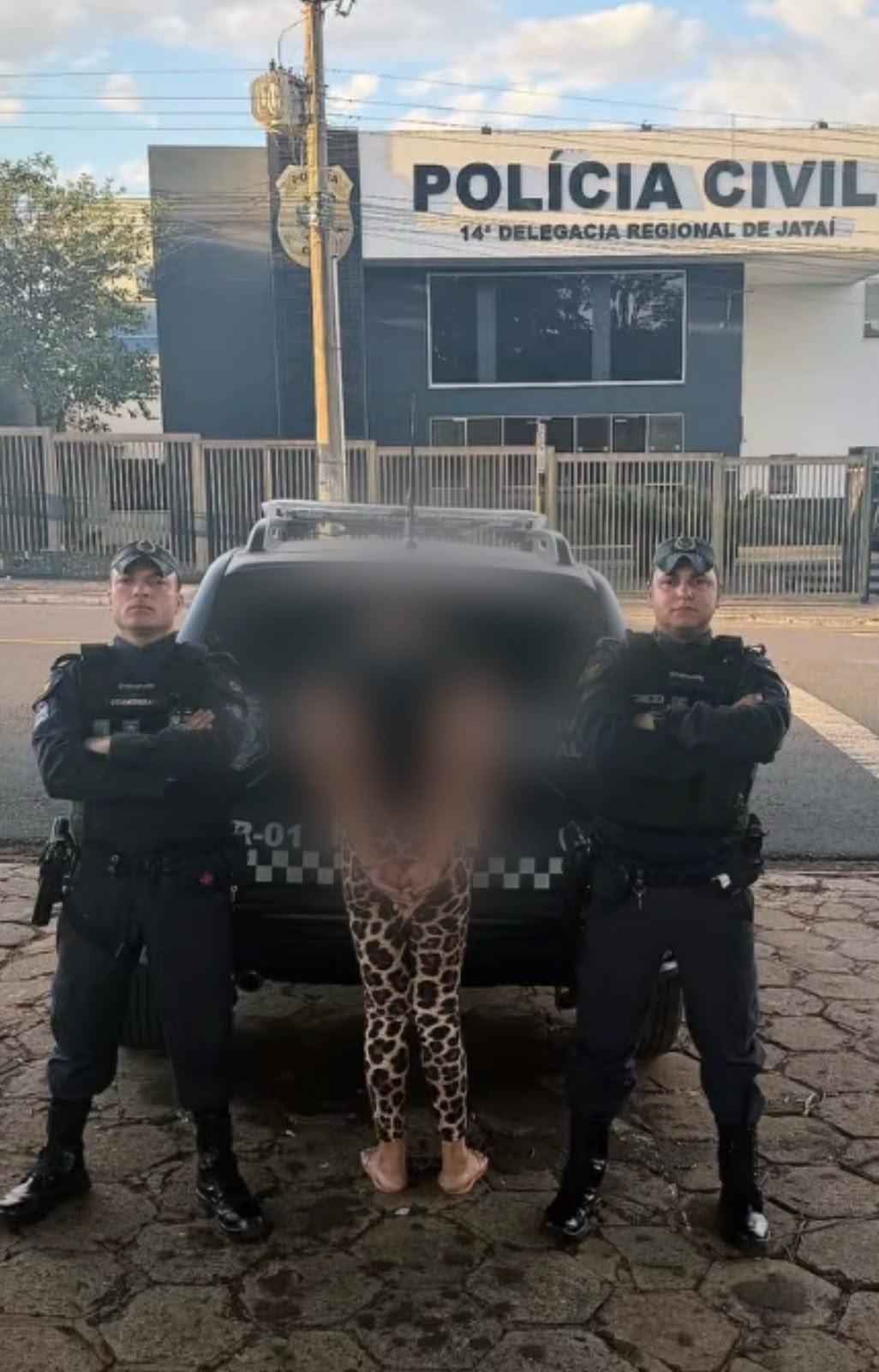 GCM de Jataí localiza foragida da Justiça e cumpre mandado de prisão