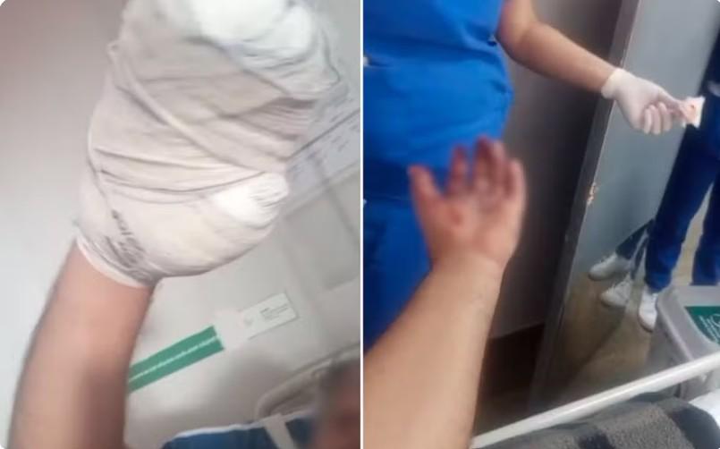 Rojão explode na mão de torcedor durante jogo do Brasil em bar de Goiás;