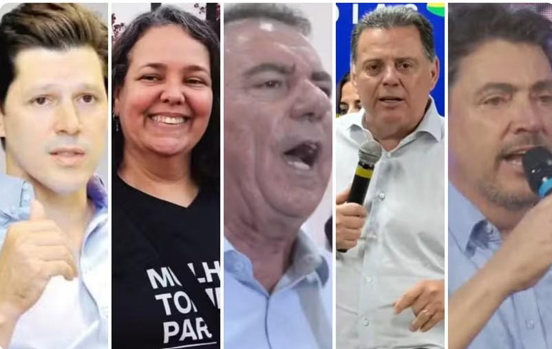 Cinco candidatos disputarão o Governo de Goiás nas eleições de 2026
