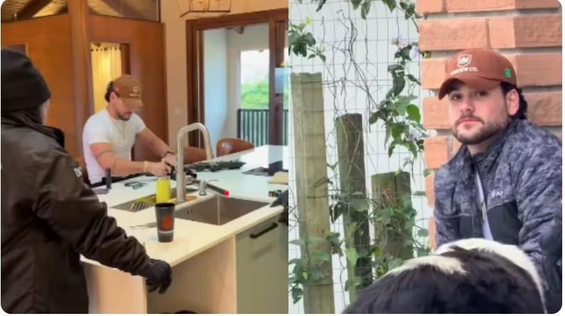 Influenciador César Rincon é alvo de operação da Polícia Civil em rancho em SC