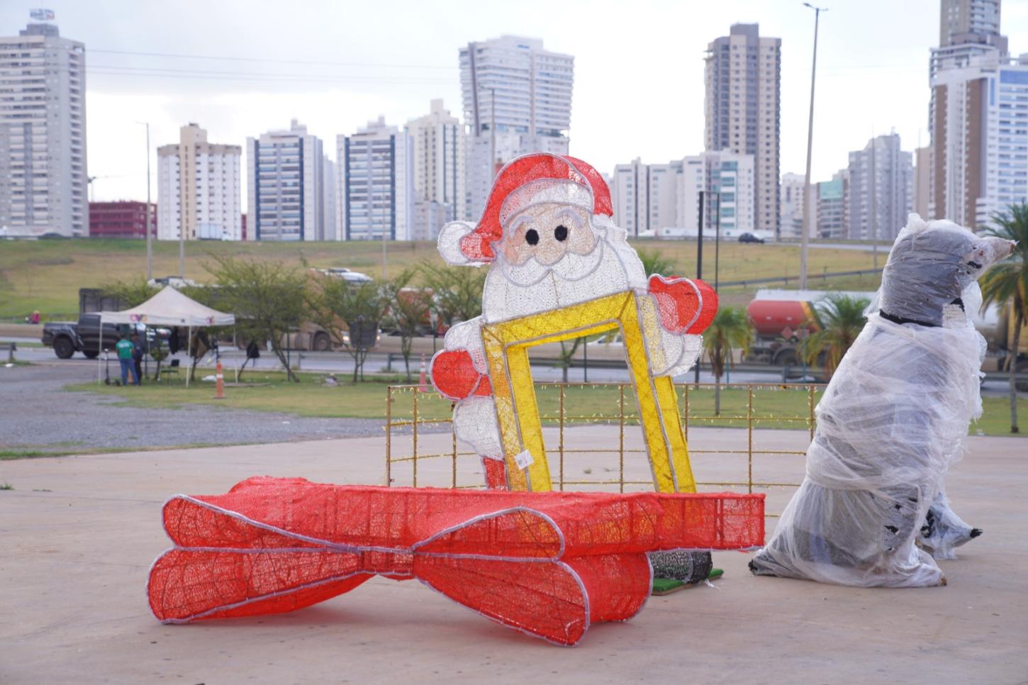 Natal do Bem 2026 começa a ser montado no Centro Cultural Oscar Niemeyer