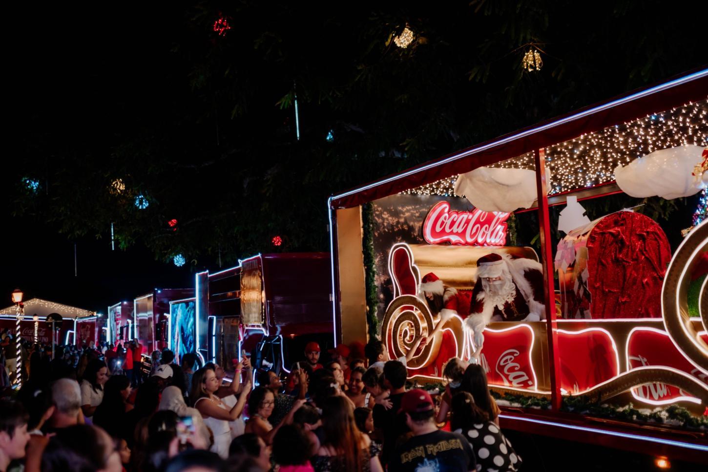 Caravana de Natal da Coca-Cola Bandeirantes será realizada de 4 a 13 de dezembro