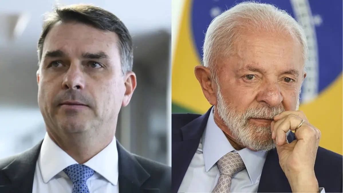 Flávio Bolsonaro tem 52% e Lula registra 48% dos votos válidos em pesquisa BTG/Nexus