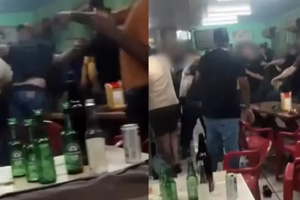 Gravação de clipe termina em briga generalizada em bar de Hidrolândia