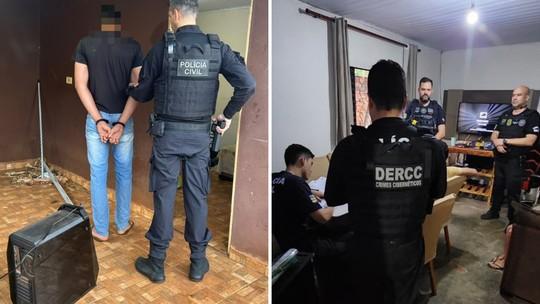 Operação prende quatro suspeitos de armazenar material de abuso sexual infantojuvenil em Goiás