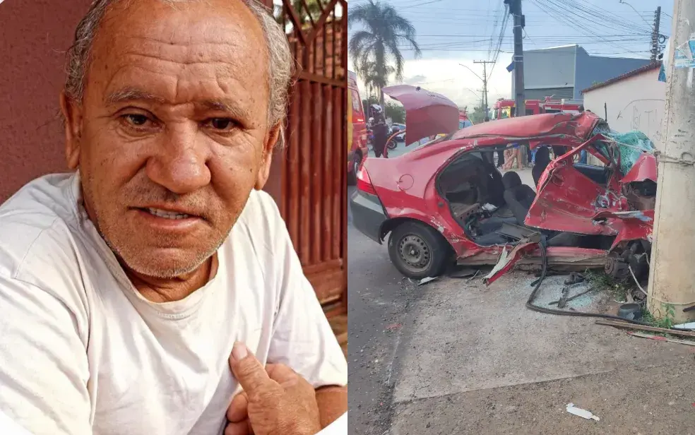 Serralheiro de 67 anos morre após carro ser arrastado por caminhão em Goiânia
