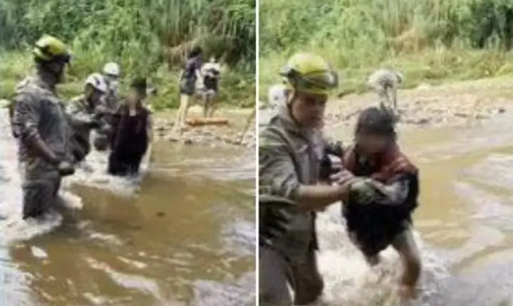 Adolescentes ficam ilhados após cabeça d’água durante trilha em Goiânia