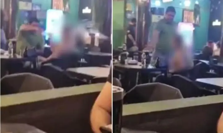 Advogado dá tapa e joga bebida no rosto de mulher em bar de Jataí
