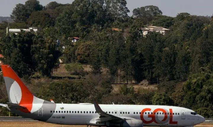 Avião da GOL faz pouso de emergência após decolagem em Goiânia