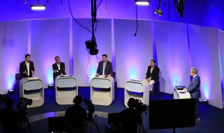 Candidatos ao governo de Goiás trocam críticas e apresentam propostas em debate