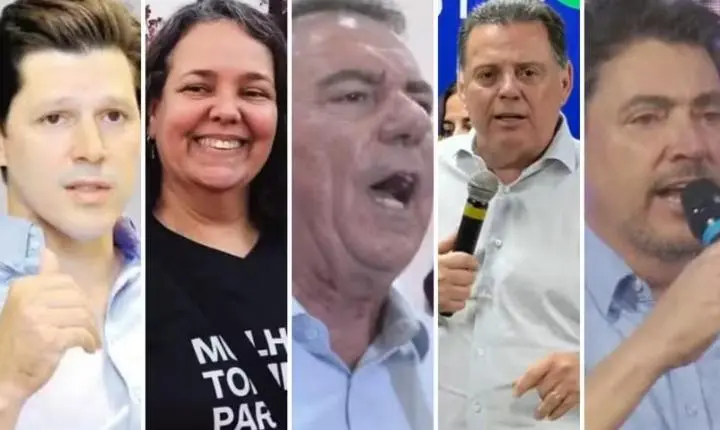 Cinco candidatos disputarão o Governo de Goiás nas eleições de 2026