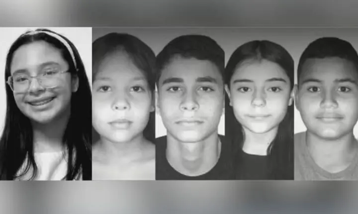 Cinco estudantes morrem em acidente entre van escolar e carreta na GO-518
