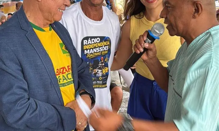 Deputado federal Professor Alcides participa de inauguração da Rádio Independência Mansões em Aparecida de Goiânia