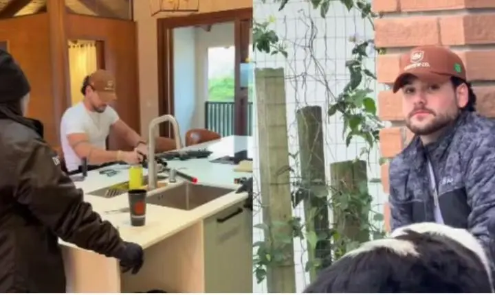Influenciador César Rincon é alvo de operação da Polícia Civil em rancho em SC