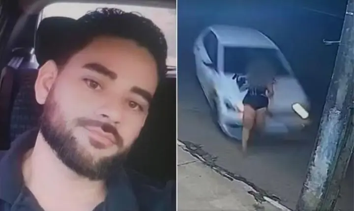 Motorista de aplicativo é preso suspeito de perseguir e atropelar a ex-namorada em Aparecida de Goiânia  