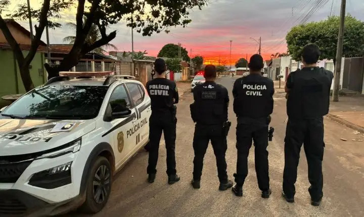 Operação Destroyer: Polícia Civil deflagra nova fase contra o crime organizado em Goiás e outros estados