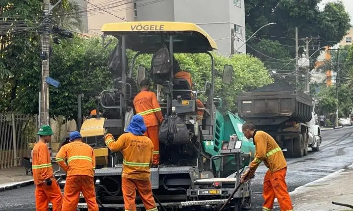 Prefeitura de Goiânia inicia recapeamento de vias no Negrão de Lima e Vila Viana