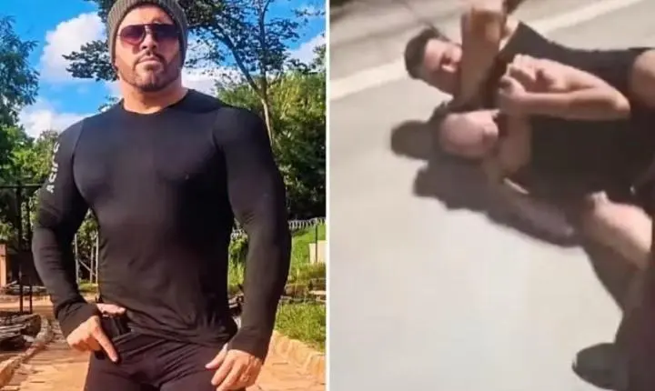 Vídeos com arma de pressão ampliam repercussão de caso envolvendo lutador que agrediu adolescente até desmaiar em Goiânia
