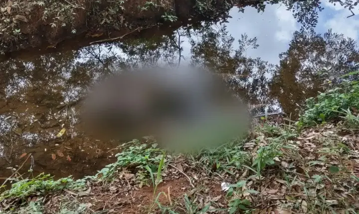 Corpo de homem de aproximadamente 30 anos é encontrado em córrego de Goiânia