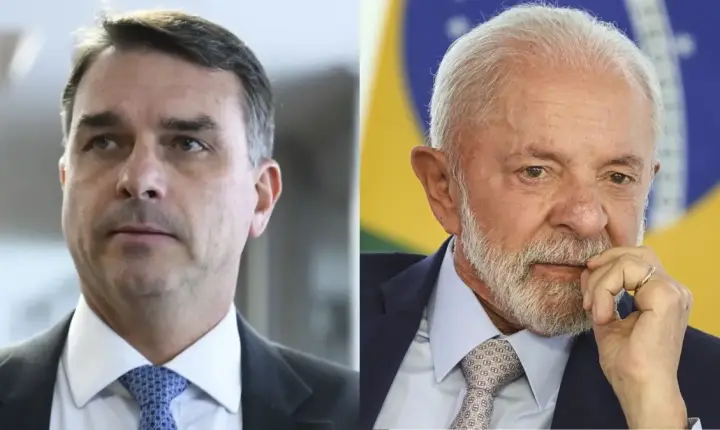Flávio Bolsonaro tem 52% e Lula registra 48% dos votos válidos em pesquisa BTG/Nexus